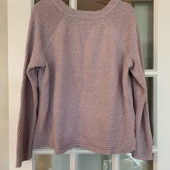 Old Navy Lavender Textured Sweater XL - Picture 3 of 4
